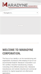 Mobile Screenshot of maradyne.com